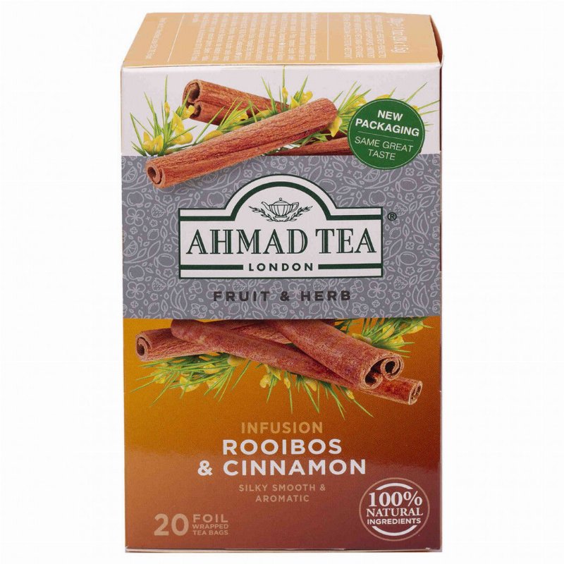 Infusão De Rooibos E Canela Ahmad Tea 20Un