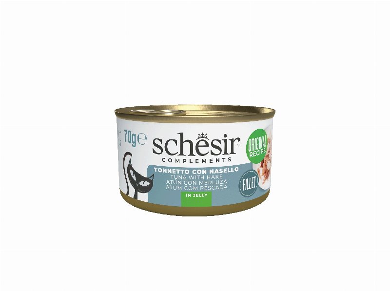 Comida Húmida Gato Schesir Atum / Pescada 70 g