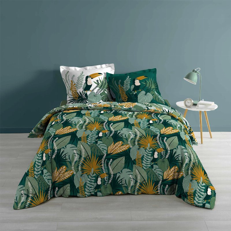 Hkh Jogo Cama 3 Peças Estampado Allover Brazilia