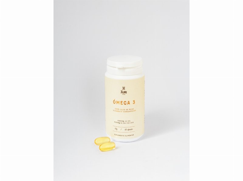 Suplemento Aurifoods Ómega 3 Epa+Dha 60 Cáps