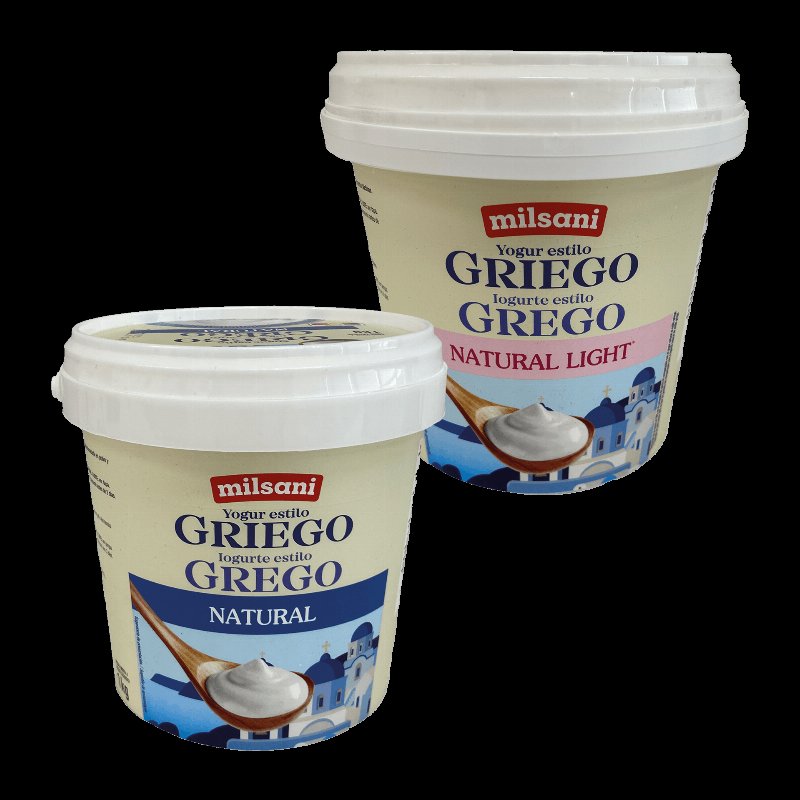 Iogurte Grego Natural Sortido