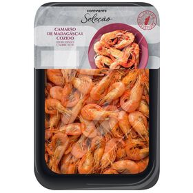 Camarão Madagáscar Cozido 30/40 Fresco Continente Seleção 300 gr