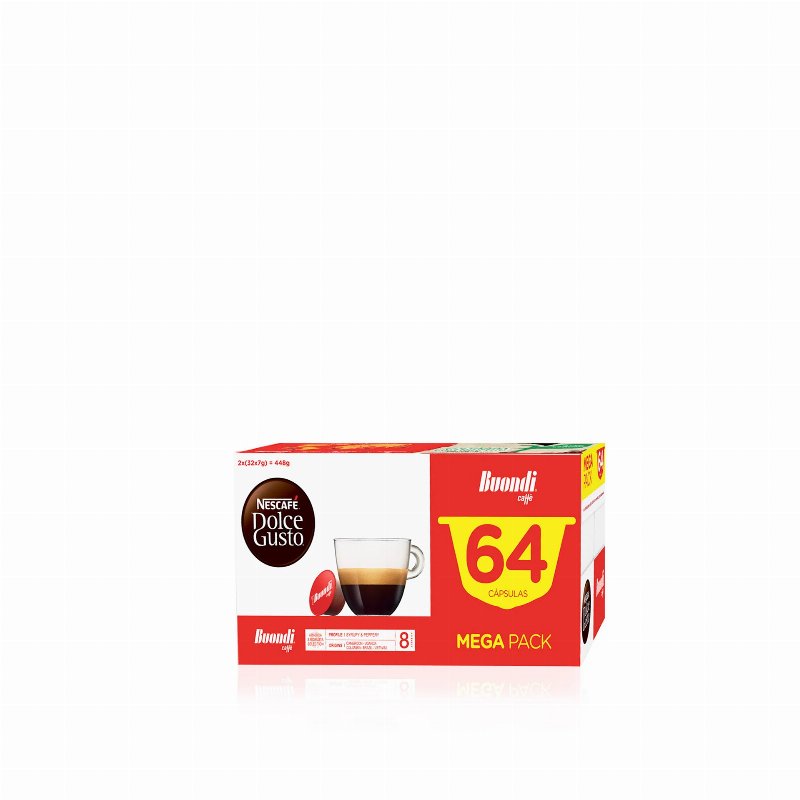 Nescafé Dolce Gusto Espresso Buondi 2 X 32 Cápsulas (Int. 8)