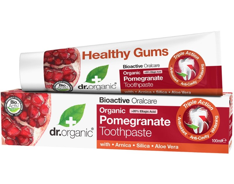 Pasta Dentifrica Dr.organic Bio Romã 100 ml