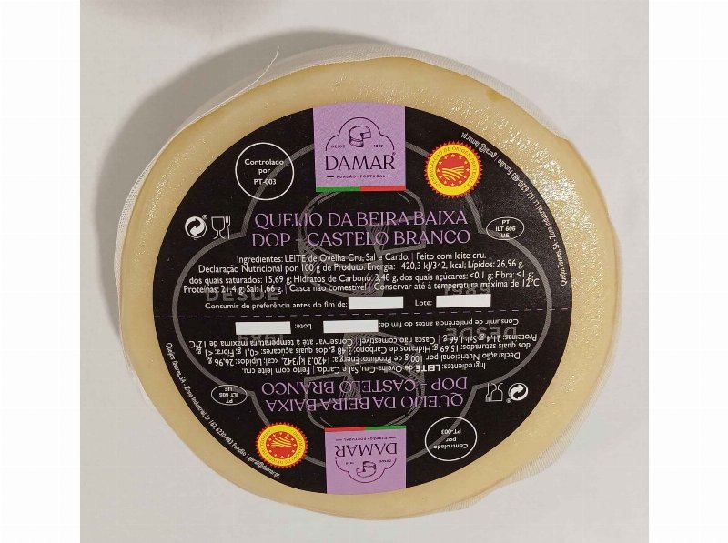 Queijo Beira Baixa Dop Damar Castelo Branco Kg