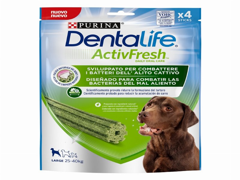 Snack Cão Dentalife Activfresh Grande 142 g 4Un
