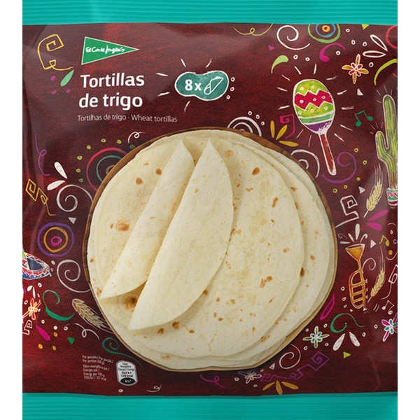 Tortilhas Mexicanas De Trigo Pack 8 320 g