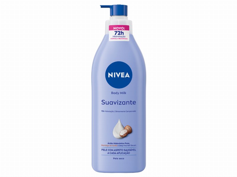Leite Corporal Smooth Milk Suavizante Nivea 400 ml