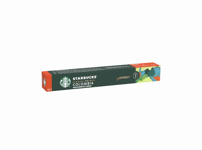 Cápsulas Starbucks Compatível Nespresso Café Colombia 10Un