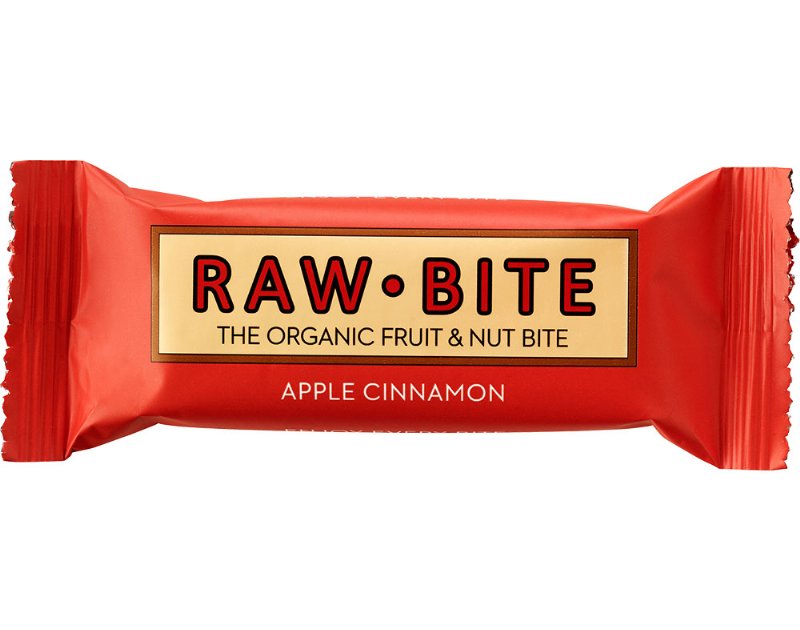 Barra Raw Bite De Maçã E Canela 50 g