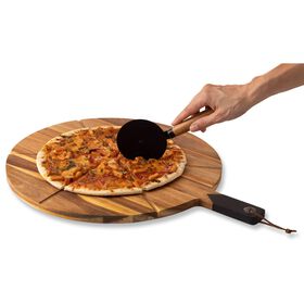 Conjunto Tábua Servir E Cortador Pizza Kasa