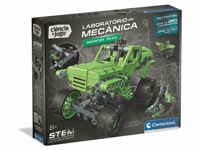 Laboratorio De Mecânica Clementoni Monster Truck