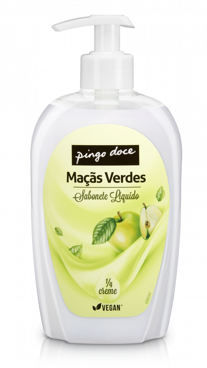 Sabonete Líquido Doseador Maçãs Verdes Pingo Doce 0.5L