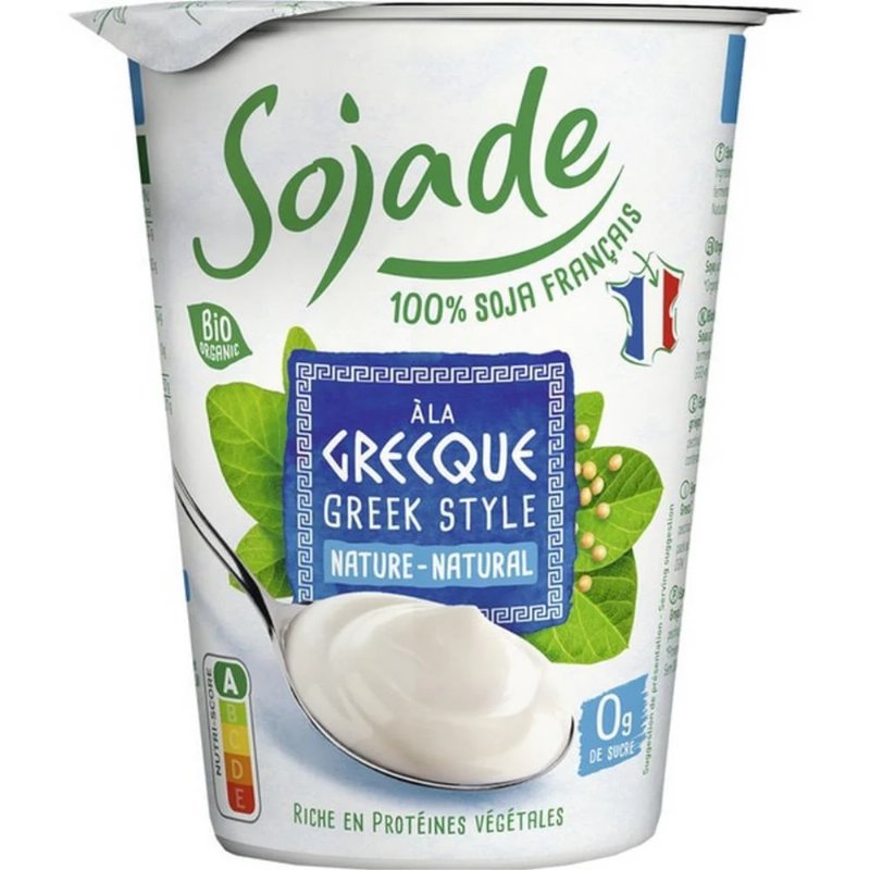 Iogurte De Soja Estilo Grego Sojade 400 g