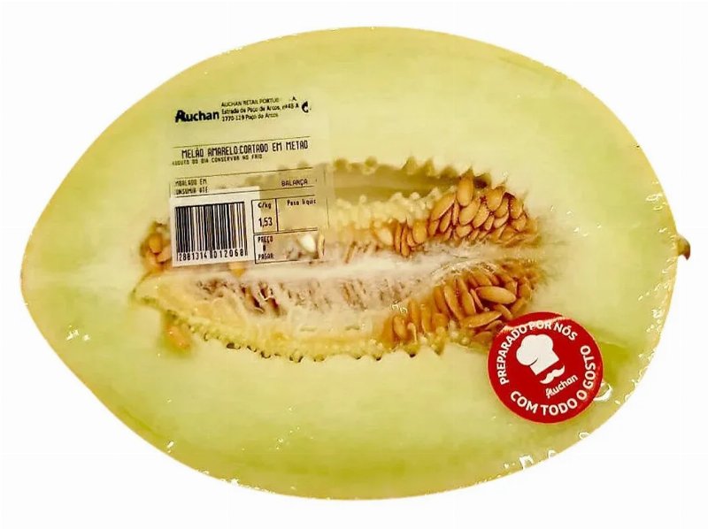Melão Amarelo Auchan Metade Kg