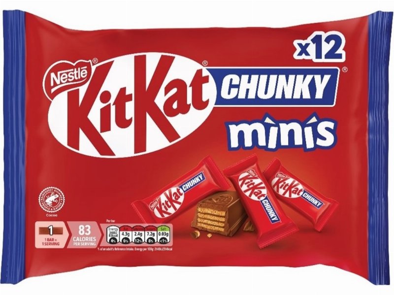 Snack Chocolate Kitkat Chunky Mini 194 g
