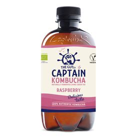 Bebida Kombucha Framboesa The Gutsy Captain 40 cl