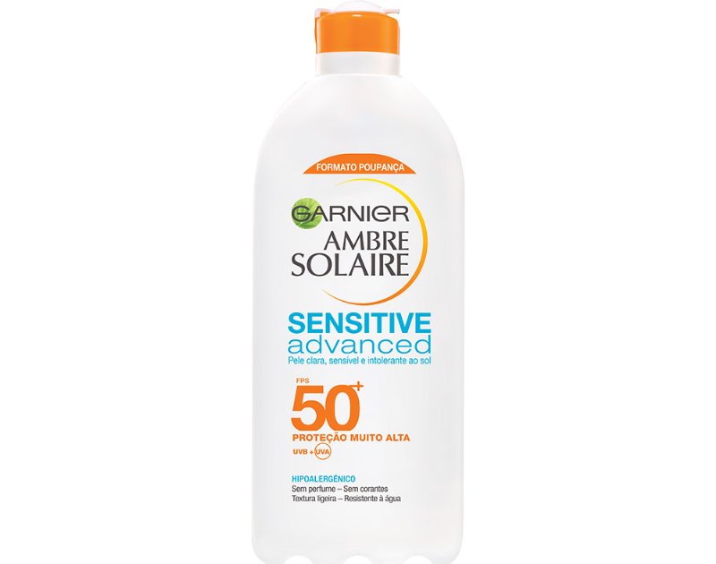 Protector Ambre Solaire Solar Sensitive Advanced Leite Fps50 400 ml