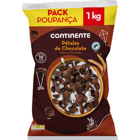 Cereais Pétalas De Chocolate Pack Poupança Continente 1 kg