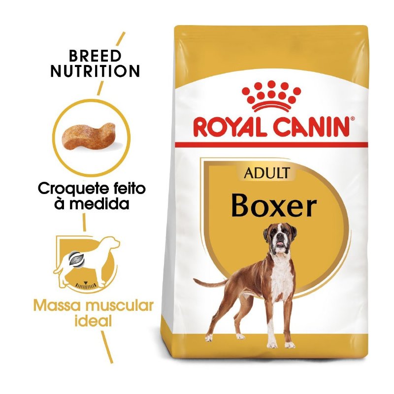 Ração Para Cão Boxer Adulto A Partir Dos 15 Meses 12 kg