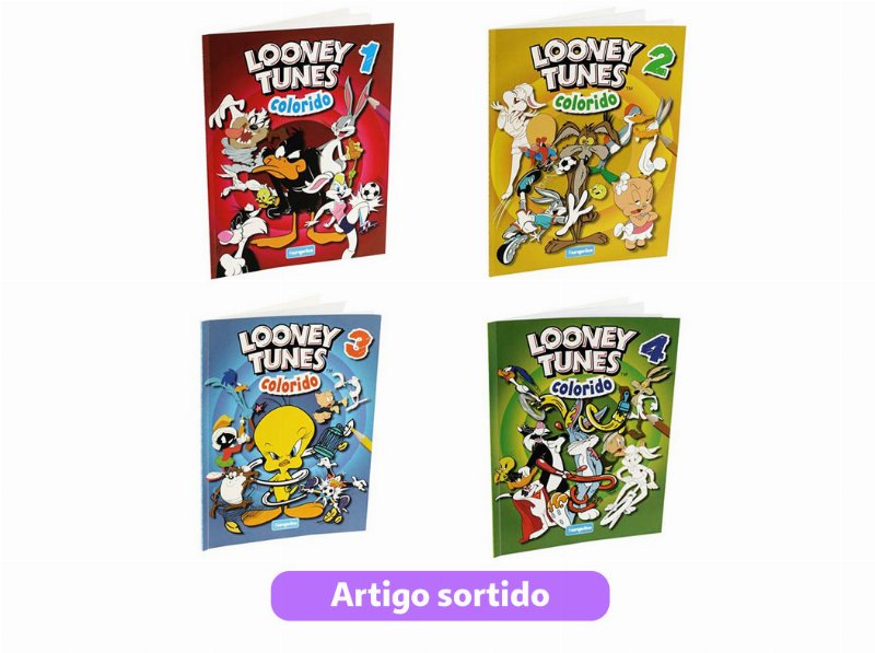 Looney Tunes Colorido Modelos Sortidos