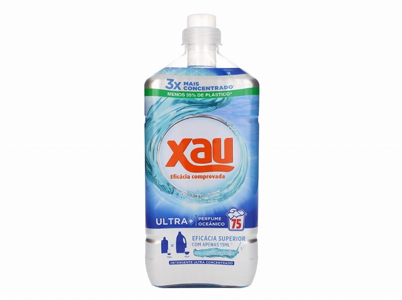 Detergente Roupa Máquina Líquido Xau Ultra Concentrado 75Doses