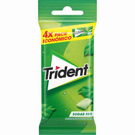 Pastilhas Elásticas Spearmint Trident 58 gr (4 Un)
