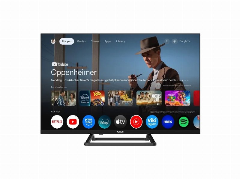 Tv Led Qilive Q32Ha251B (32" Hd Smart Google Tv 81Cm)