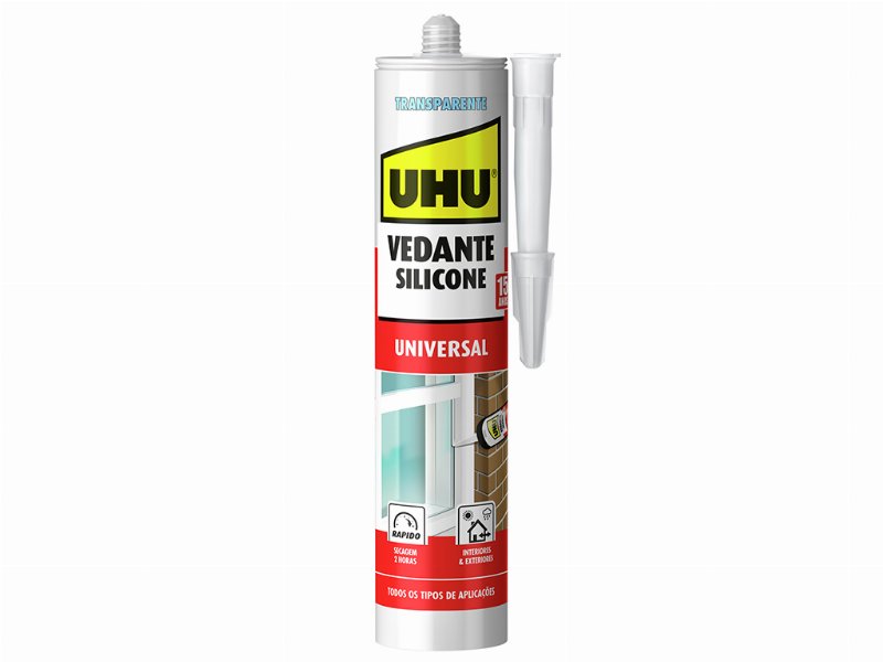 Silicone Universal Uhu Transparente 280 ml