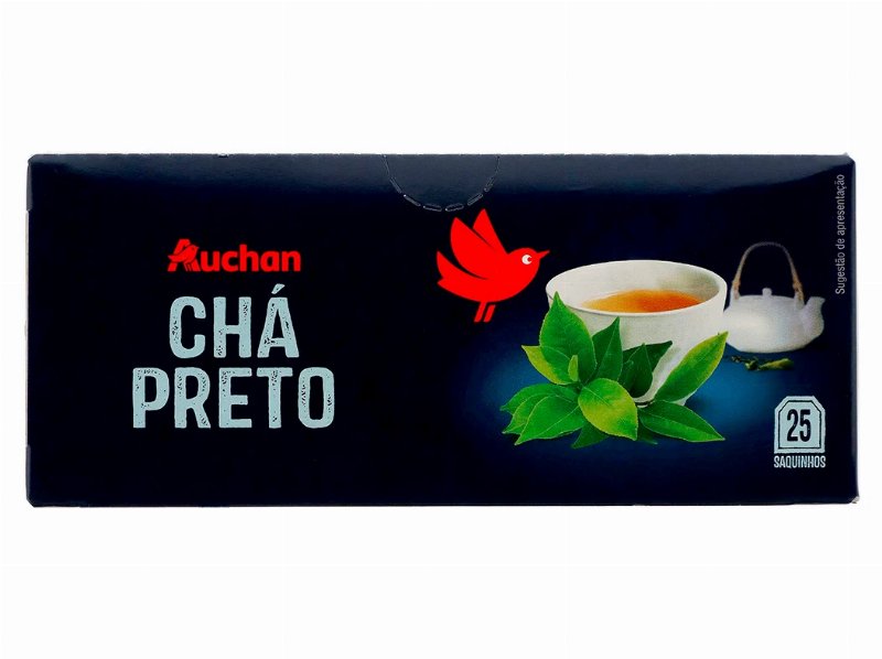 Chá Preto Auchan 25 Saquetas