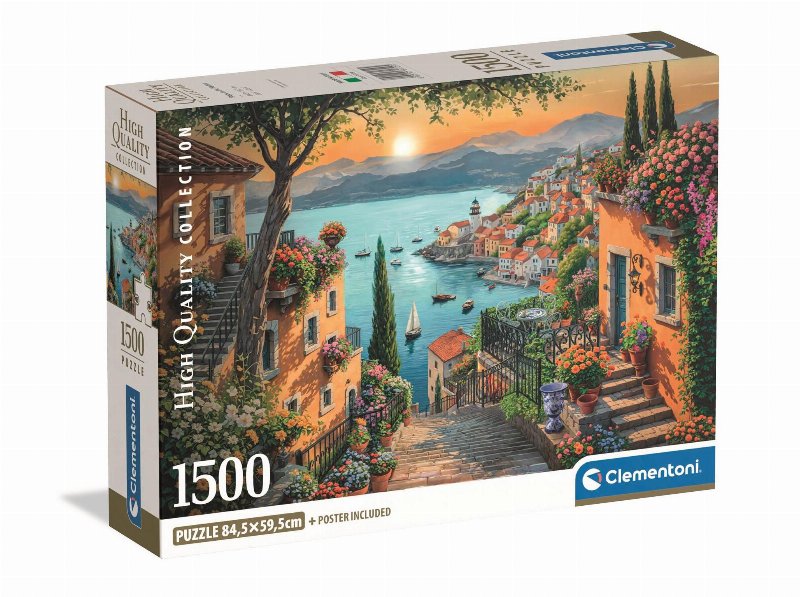 Puzzle The Harbor Clementoni 1000 Peças