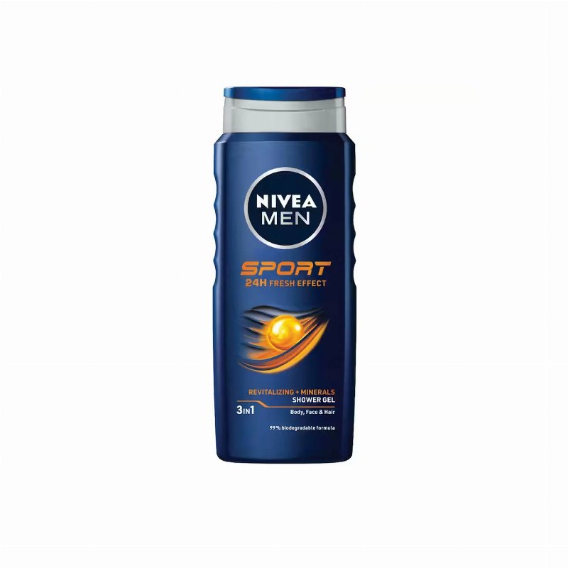 Nivea Men Sport Gel De Banho 250 ml