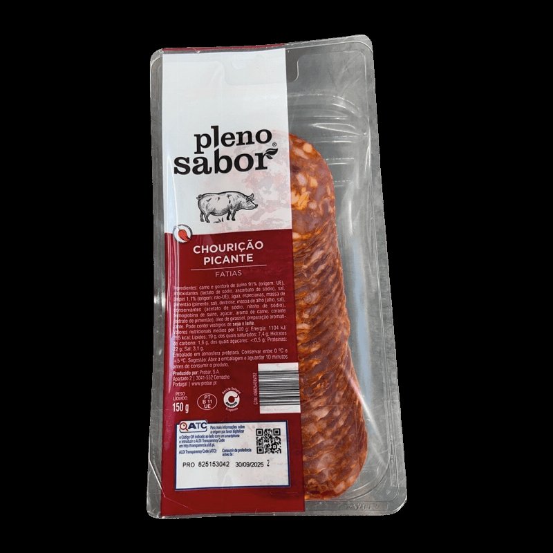 Chouriço Picante Em Fatias