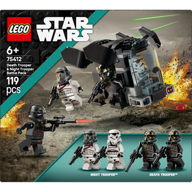 Lego Star Wars - Pack De Batalha Soldado Da Morte E Soldado Da Noite - 75412
