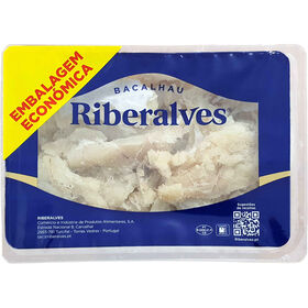 Bacalhau Do Pacífico Desfiado Seco Riberalves 1 kg