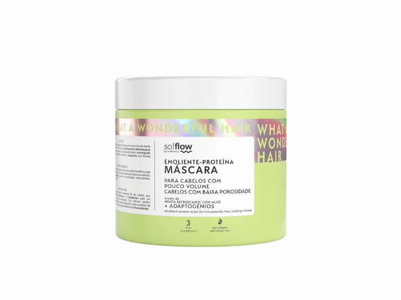 Máscara Soflow Baixa Porosidad Volume 400 ml