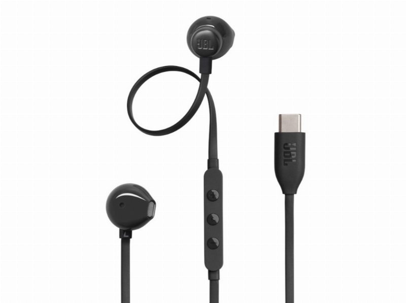 Auriculares Com Fio Jbl T305C Blk Preto C/Micro