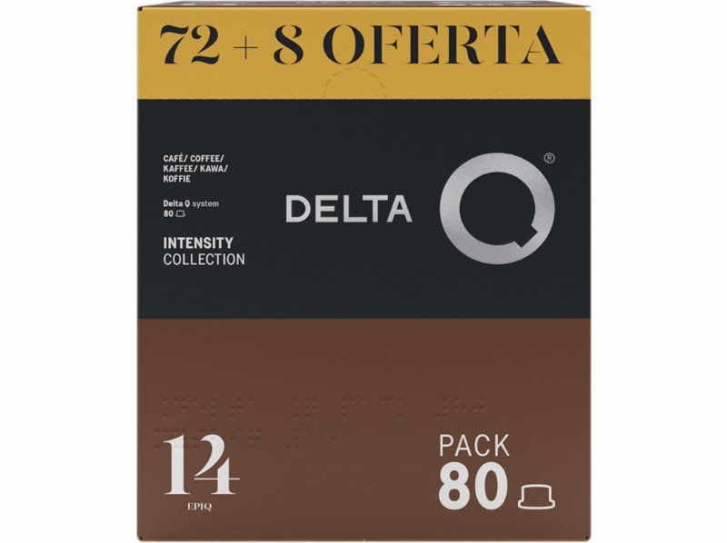 Capsulas Delta Q Epiq 14 Pack 72+8