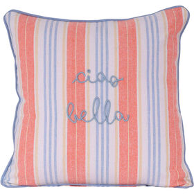 Almofada 45X45Cm Riscas Ciao Bella Kasa