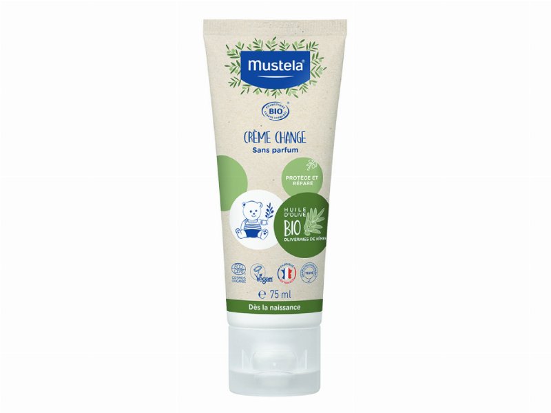 Creme Mustela Muda Da Fralda Bio 75 ml