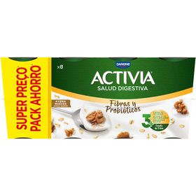 Iogurte Bifidus Pedaços Aveia E Noz Activia Danone 920 gr (8 Un)