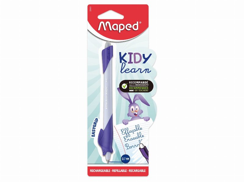 Caneta Apagável Maped Kidy Learn Rabbit Azul