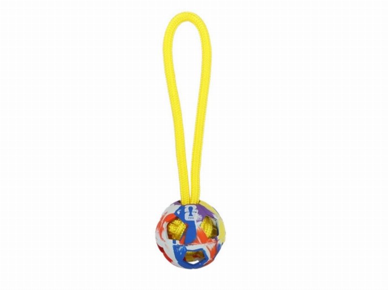 Brinquedo Cão Afp Mundial Bola Com Corda 5.5Cm