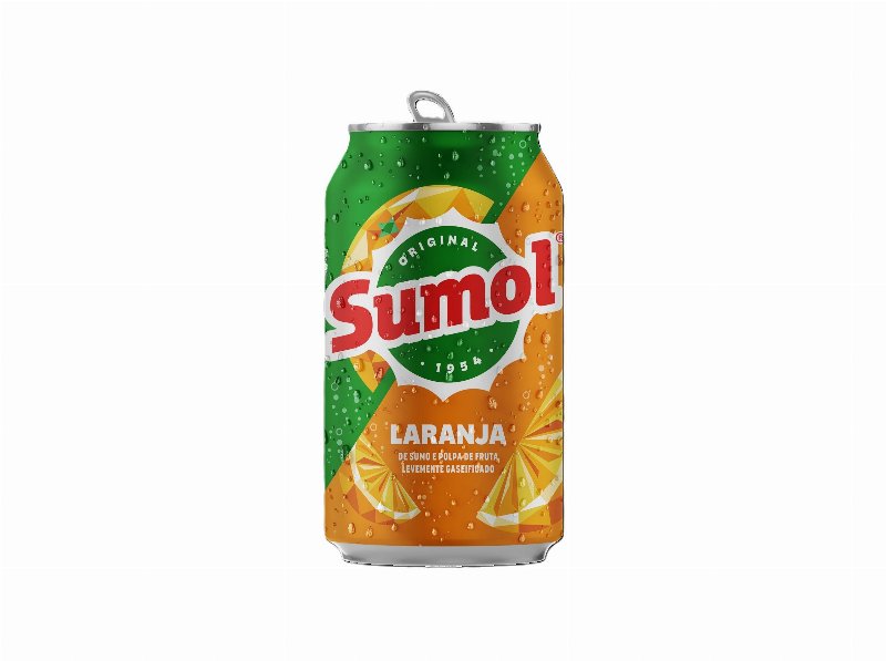 Refrigerante Com Gás Sumol Laranja Lata 0.33 l (Sdr)