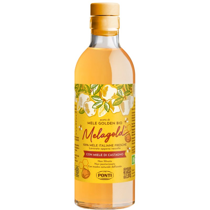 Vinagre De Cidra Não Filtrado Mel E Castanha 0 ml
