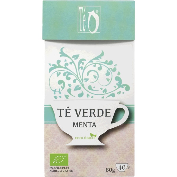 Chá Verde Menta Biológico 80 g