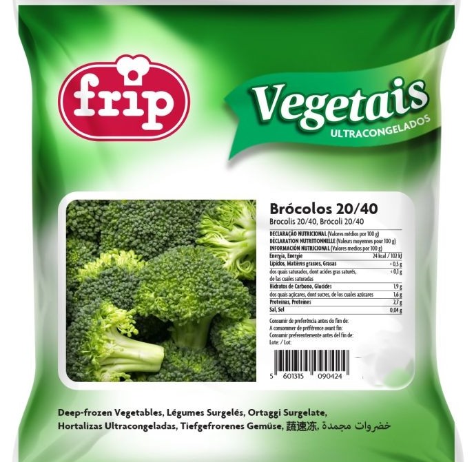 Brócolo Congelado Saco 2 kg Frip