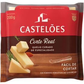 Queijo De Vaca Curado Corte Real Castelões 200 gr
