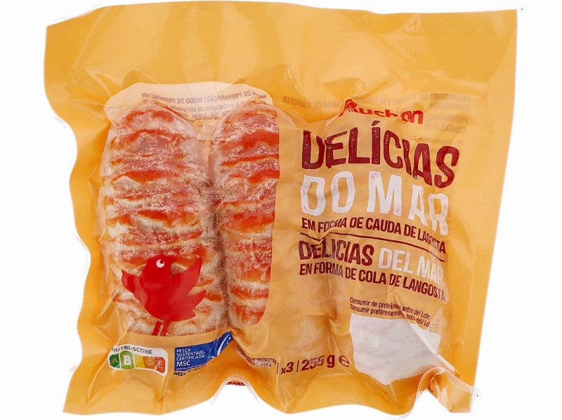 Delícias Do Mar Auchan Em Forma De Lagosta Msc 3Un 255 g