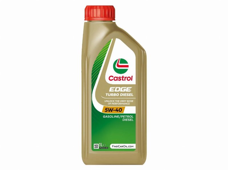 Óleo De Motor Castrol Edge Turbo Diesel 5W40 1 l